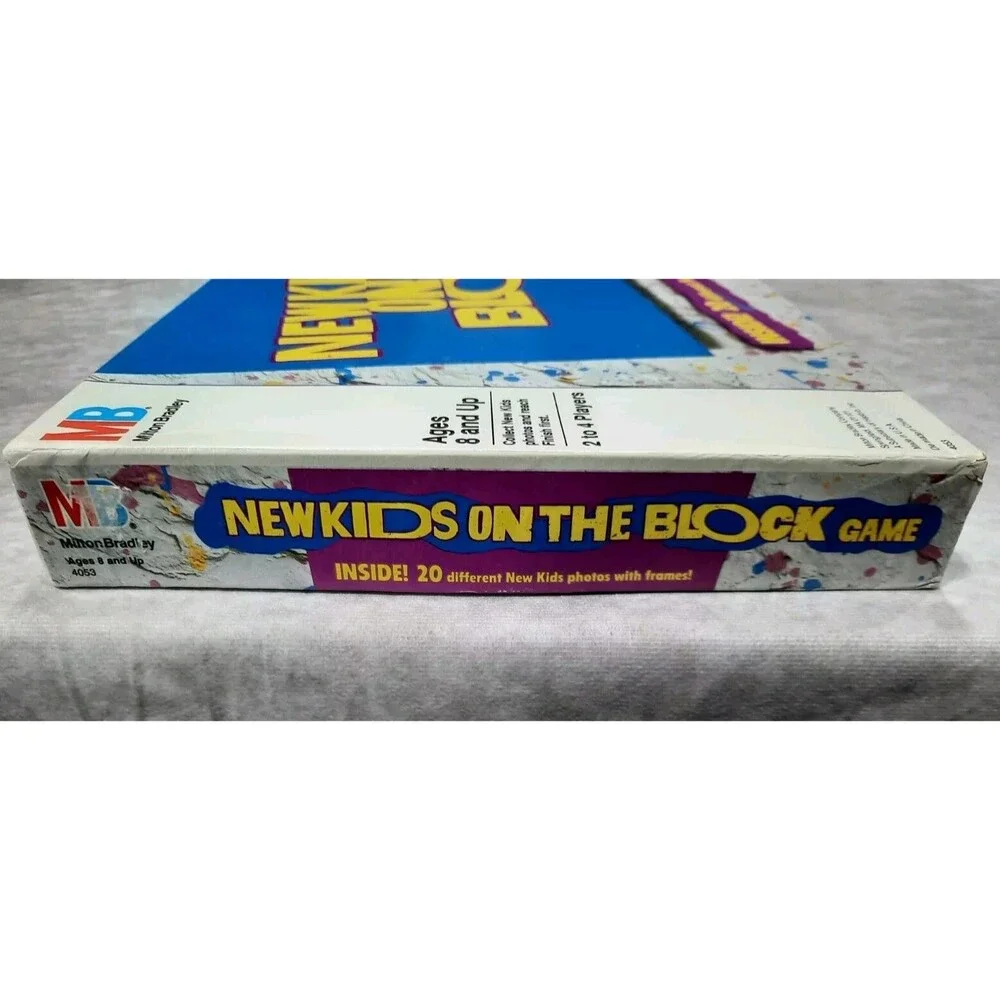 New Kids On The Block Vintage Milton Bradley Board Game - Cards Not Punched Out